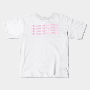 Fandom | Sad books and movies | Crying over fictional characters Kids T-Shirt